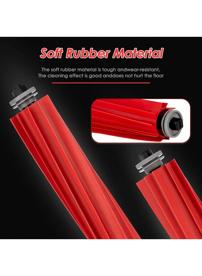 فرشتان رئيسيتان لمكنسة روبوروك S7 / S7 / S7 MaxV / S7 Max Ultra / S7 MaxV Plus / S7 MaxV Ultra / S7 Pro Ultra / Q7 / Q7 / Q7 Max / Q7 Max / مكنسة سلسلة Qrevo، قطع غيار لفة بديلة - Image 4